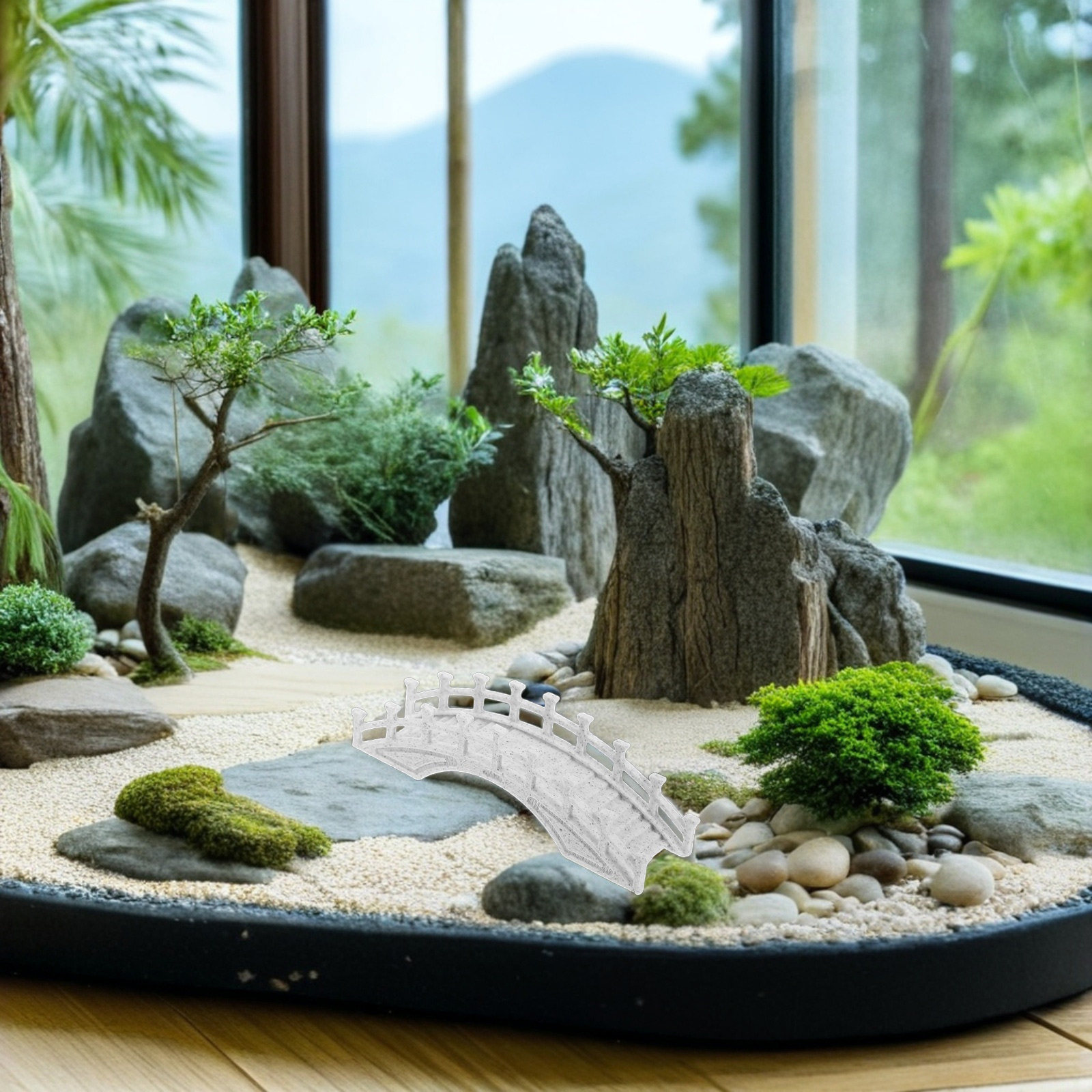 Miniature Arch Bridge Garden B - đánh giá và giá Aquarium