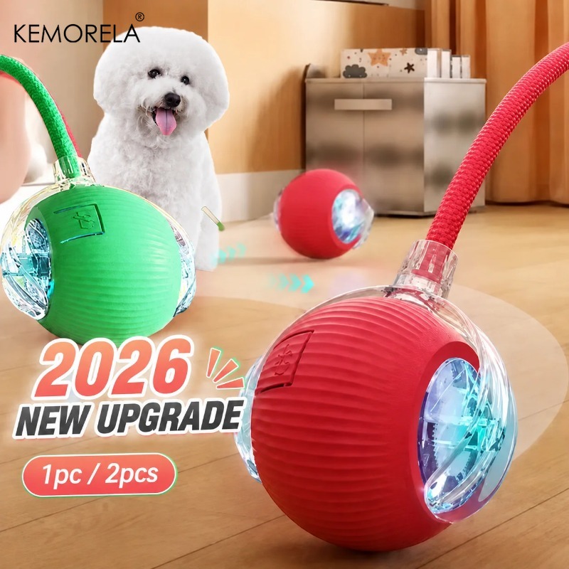 New Dog Interactive Ball Toy A - đánh giá và giá Automatic Moving Dog Ball