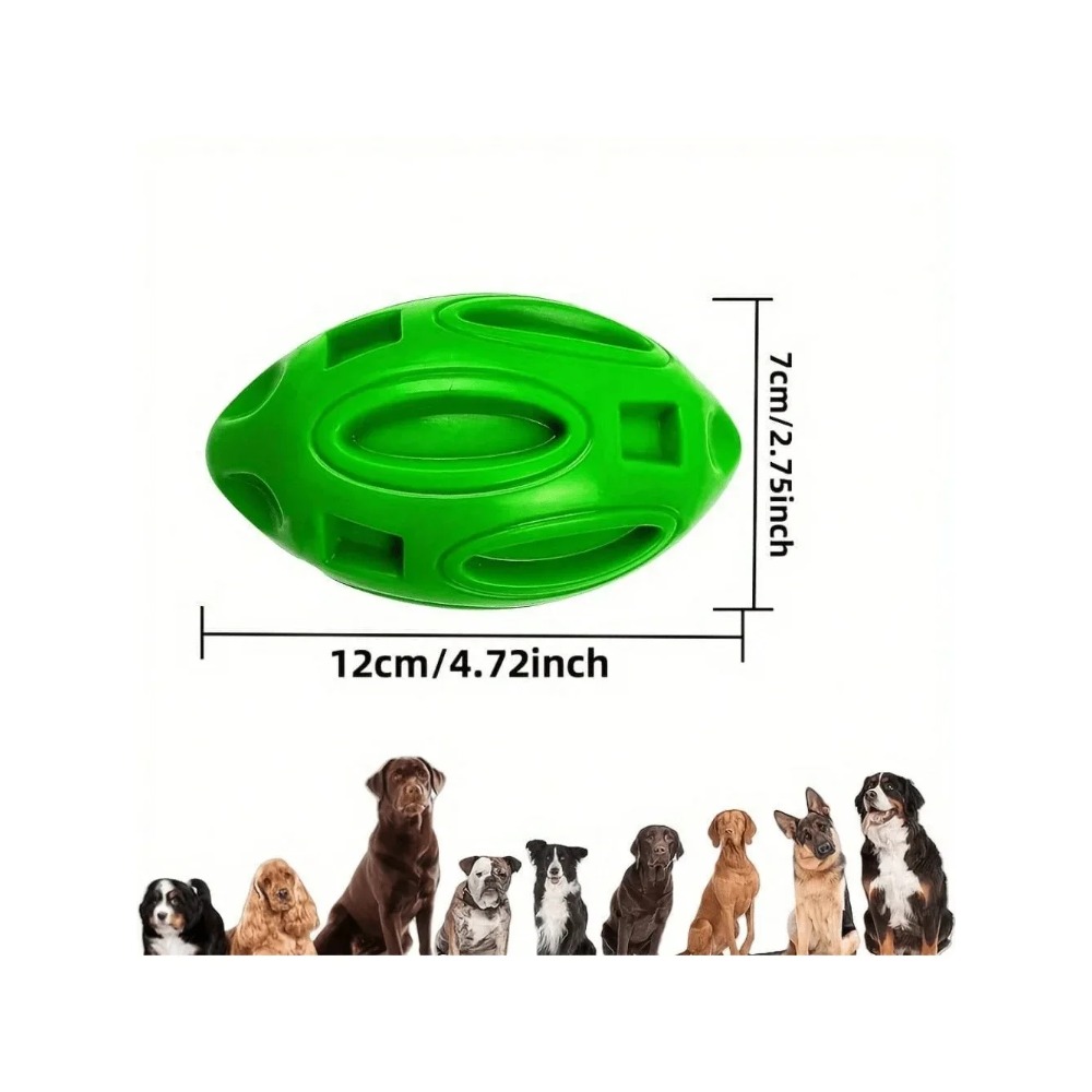 1pcs Indestructible Squeaky Ru - đánh giá và giá Indestructible Dog Chew Toy