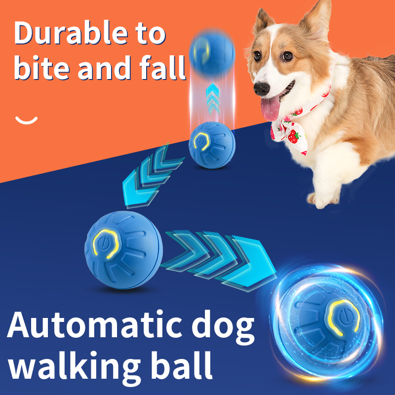 Automatic Moving Dog Toy Ball  - đánh giá và giá Automatic Moving Dog Ball